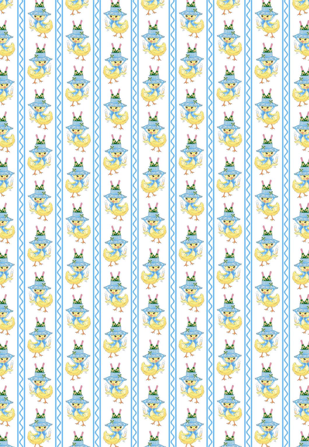 Chirp, Chirp, Cheers! Easter Gift Wrap Sheets