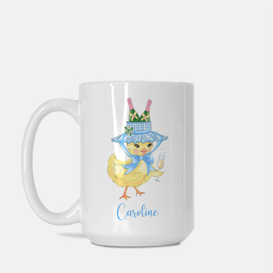 Chirp, Chirp, Cheers! Personalized Easter Mug
