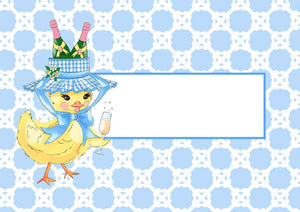 Chirp, Chirp, Cheers! Easter Tented Place Cards