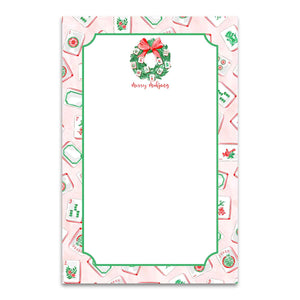 *IN STOCK* Deck the Halls with Mahjong Christmas Notepad