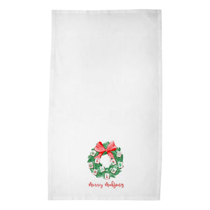 Deck the Halls with Mahjong Poly Twill Tea Towels, Set of 2