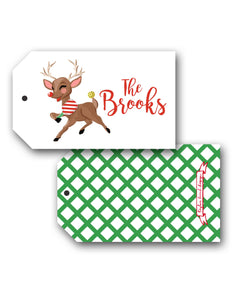 Dink the Halls Personalized Hang Tags