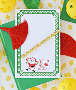 Eat, Dink, & Be Merry Notepad, Multiple Sizes Available