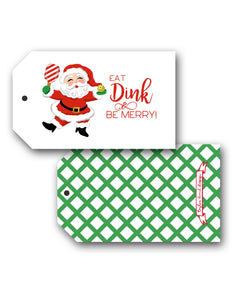 Eat, Dink, & Be Merry Hang Tags
