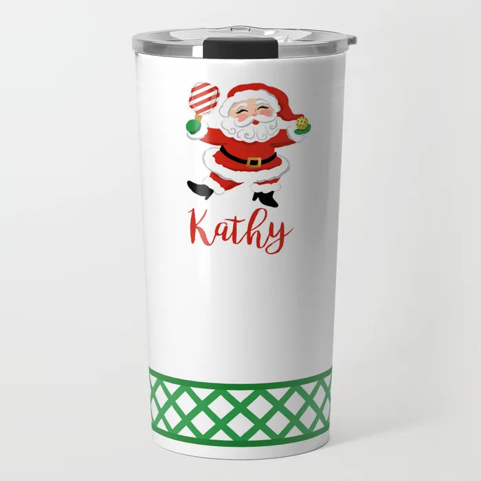 Eat, Dink, & Be Merry Personalized Travel Tumbler