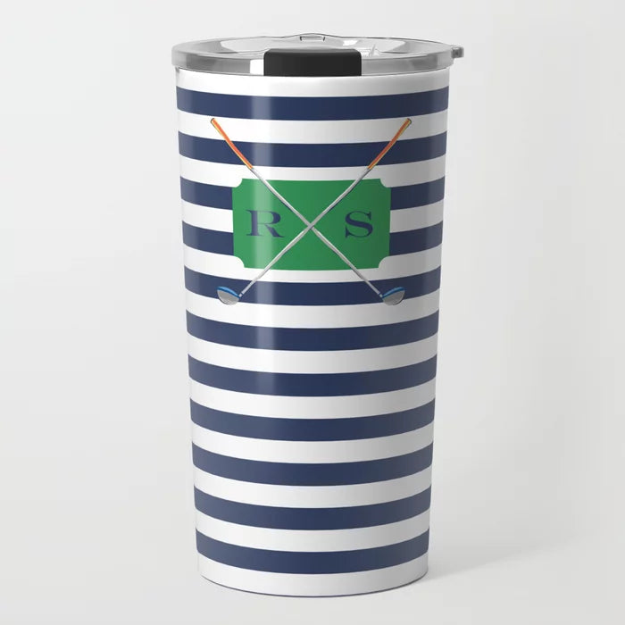 Personalized Father's Day Travel Tumbler, Golf