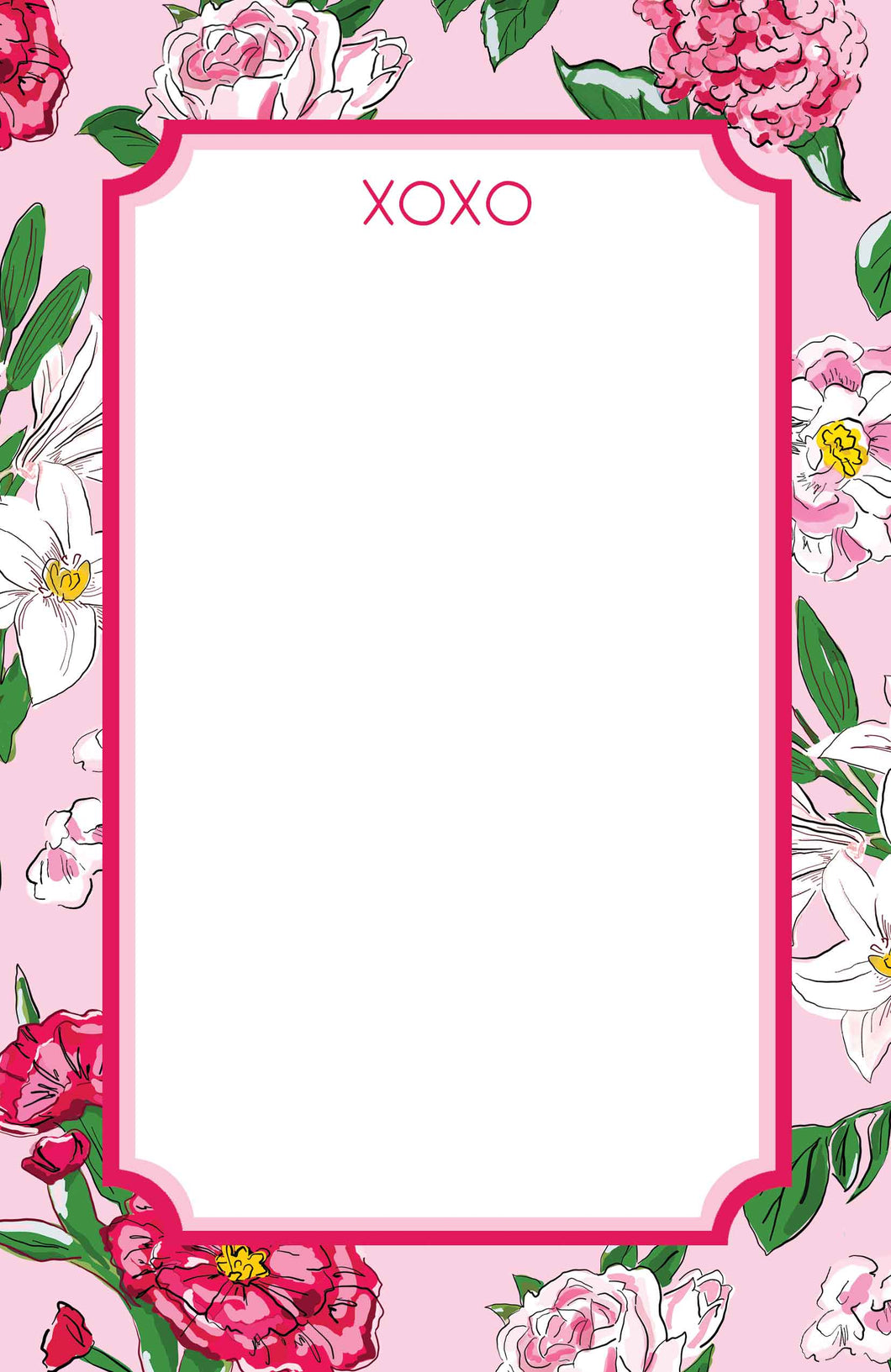 Flirty Floral Notepad, Multiple Sizes Available