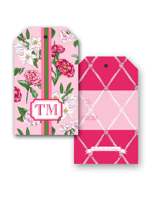 Flirty Floral Personalized Hang Tags