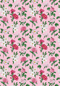 Flirty Floral Gift Wrap Sheets