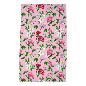 Flirty Floral Poly Twill Tea Towels, Set of 2