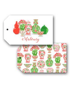 Holiday Vessels Personalized Christmas Hang Tags