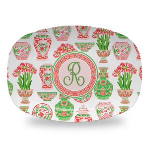 Holiday Vessels Personalized Melamine Platter