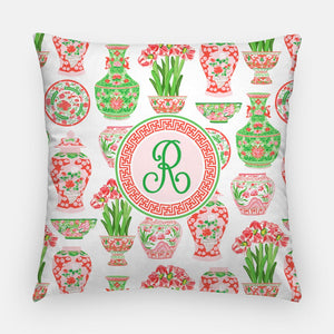 Holiday Vessels Personalized 20"x20" Pillow Cover
