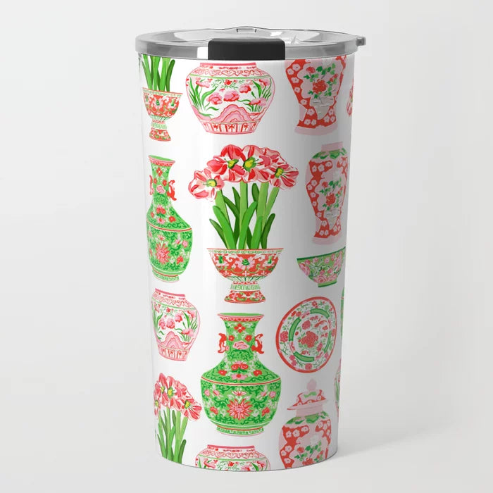 *IN STOCK* Holiday Vessels, Updated Pattern, Travel Tumbler