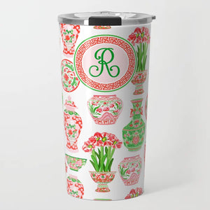 Holiday Vessels Personalized Travel Tumbler