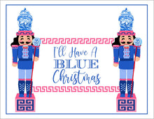 Load image into Gallery viewer, I&#39;ll Have a Blue Christmas Holiday Folded Note Cards