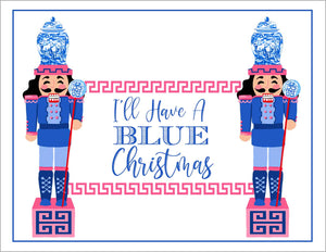 *IN STOCK* I'll Have a Blue Christmas Folded Note Cards