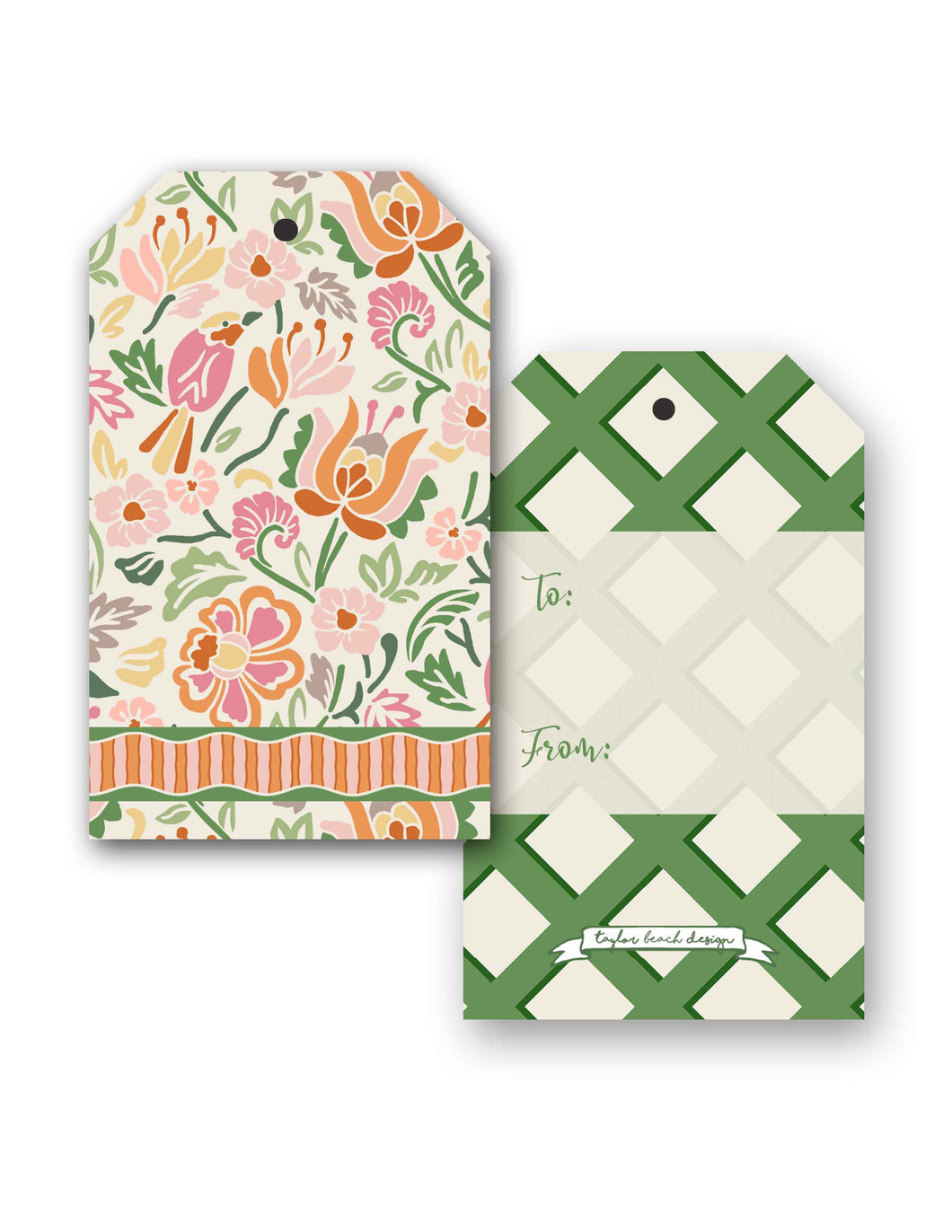 Laurel Hang Tags