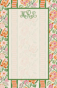 Laurel Stripe Notepad, Multiple Sizes Available
