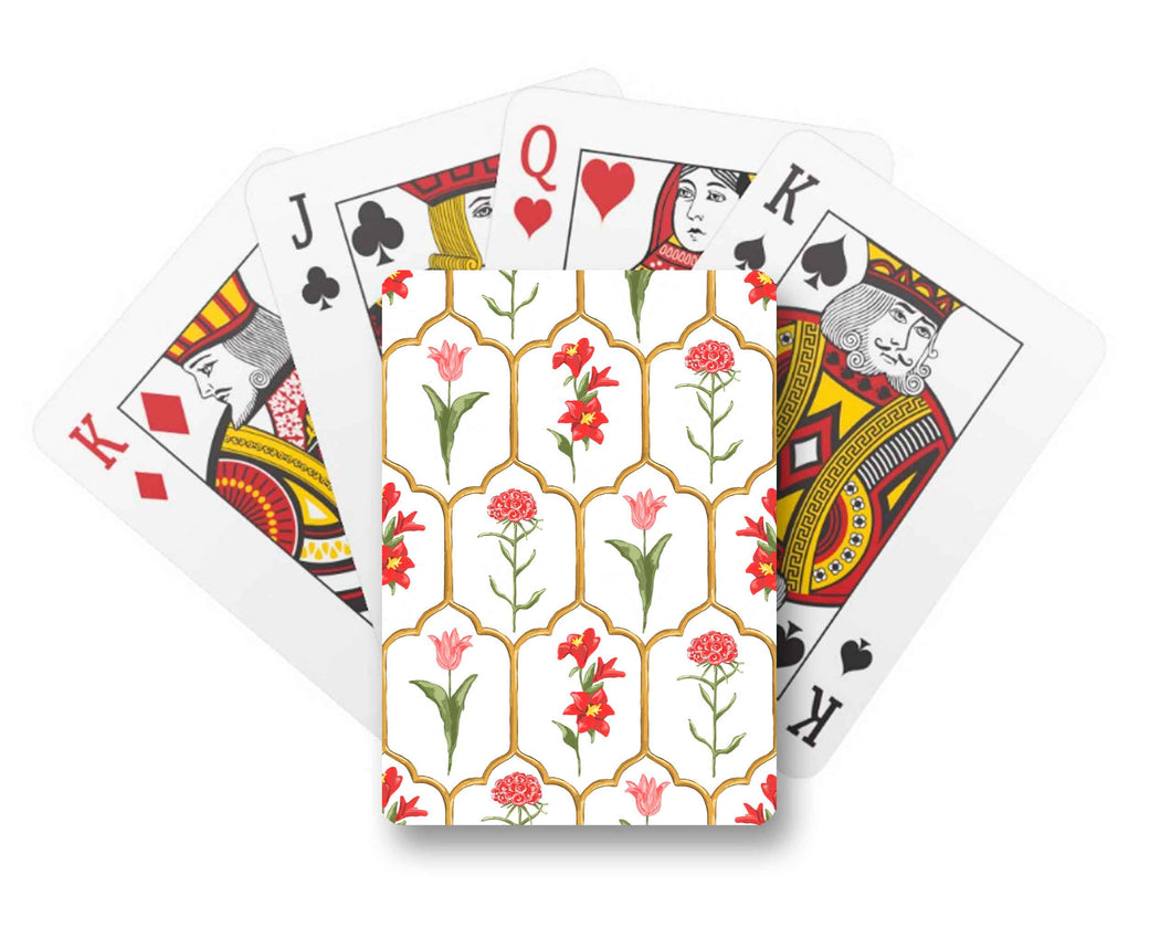 Merry Marrakesh Playing Cards, Classic White