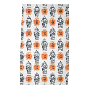 *IN STOCK* Spooky Chinoiserie Halloween Poly Twill Tea Towels, Set of 2