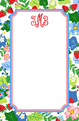 Summer Picnic Notepad, Multiple Sizes Available