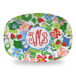 Summer Picnic Personalized Melamine Platter