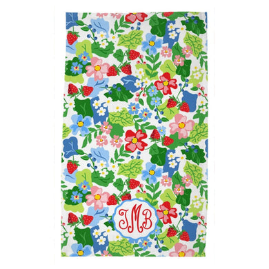 Summer Picnic Personalized Poly Twill Tea Towels, Set of 2