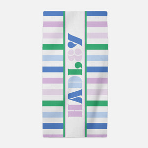 Vibe Personalized Beach Towel, Lavender Dreams