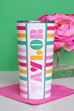 Load image into Gallery viewer, Vibe Personalized Travel Tumbler, Carnival