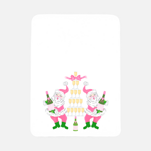 Prosecc-Ho-Ho-Ho Holiday Blanket