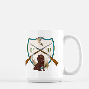 Men's Custom Dove Hunt Crest Personalized Mug