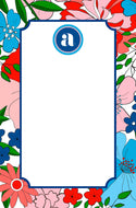 Glory Garden Personalized Notepad, Multiple Sizes Available