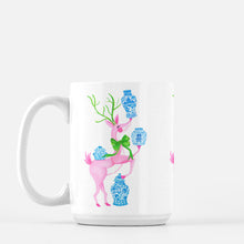 Load image into Gallery viewer, Ginger Jar Juggle Holiday Porcelain Mug
