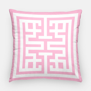 Flamingo Emblem Pillow