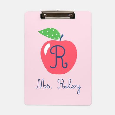 A is for Apple Personalized Clip Board, Honeycrisp