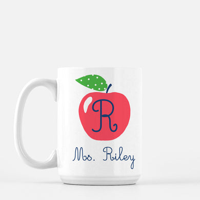 A is for Apple Personalized Mug