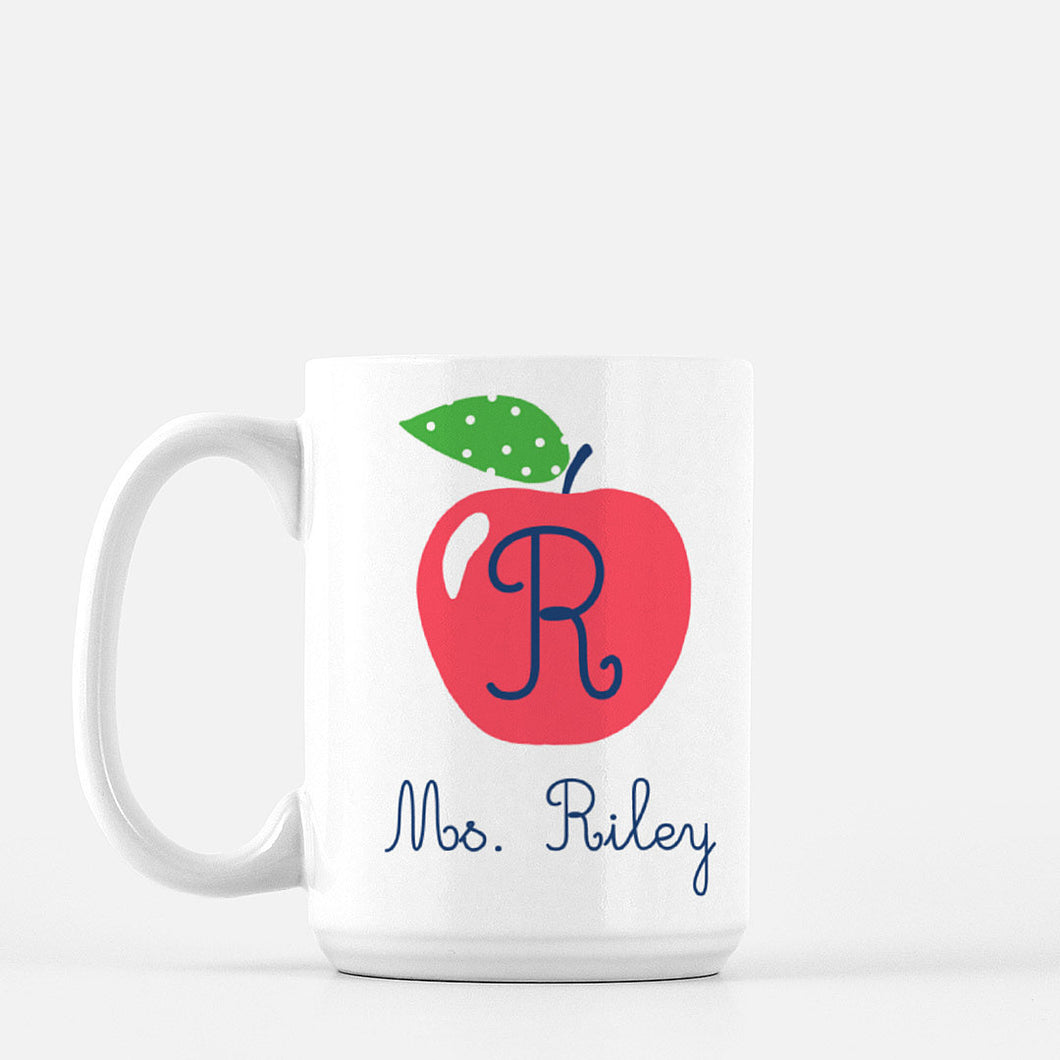 A is for Apple Personalized Mug