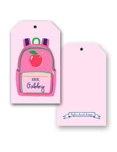 Backpack Personalized Hang Tags – Taylor Beach Design