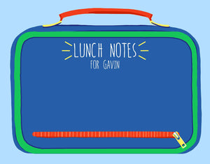 Lunch Box Notes Personalized Notepad,  4.25"X5.5"