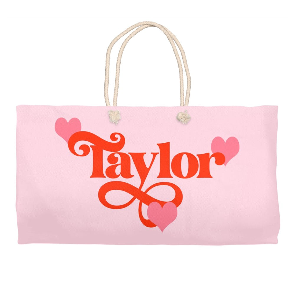Be Mine Personalized Valentine's Tote Bag