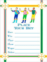 Load image into Gallery viewer, Jockeys &amp; Juleps Kentucky Derby Betting Cards