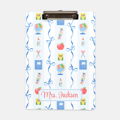 Books & Bows Personalized Clip Board