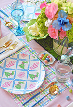 Load image into Gallery viewer, Easter Plaid Personalized Paper Tear-away Placemat Pad