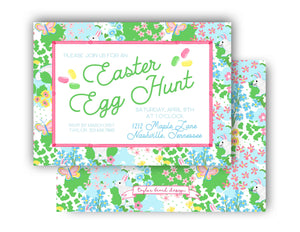 Bunny Garden Invitation