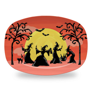 By the Light of the Moon Melamine Platter