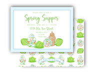 Cabbage Garden Invitation