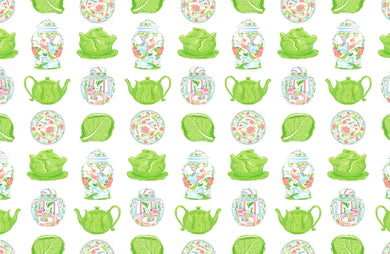 *IN STOCK* Cabbage Garden Paper Tear-away Placemat Pad