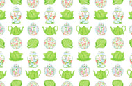 Cabbage Garden Paper Tear-away Placemat Pad