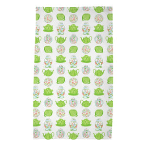 Cabbage Garden Poly Twill Tea Towels, Set of 2